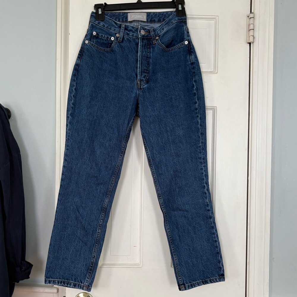 Everlane Light Blue Straight Cheeky Jeans